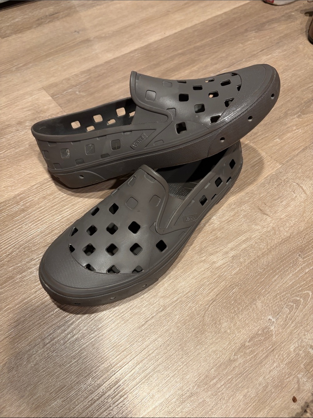 Slip-On Ventilated Men’s Casual water Shoe - Dark Gray